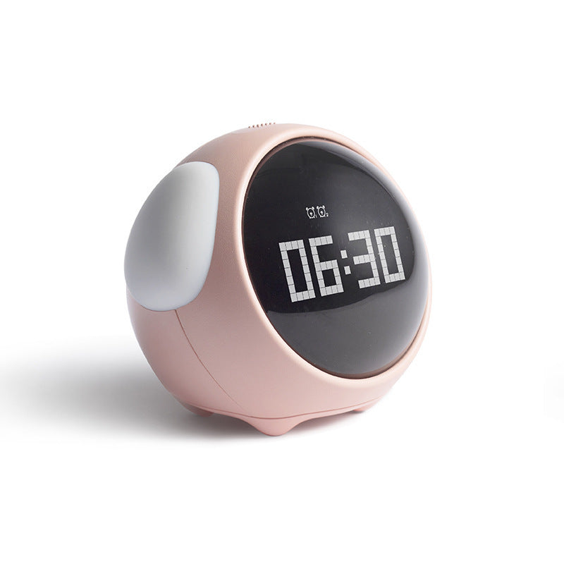 Expression alarm clock electronic clock LED Night Light