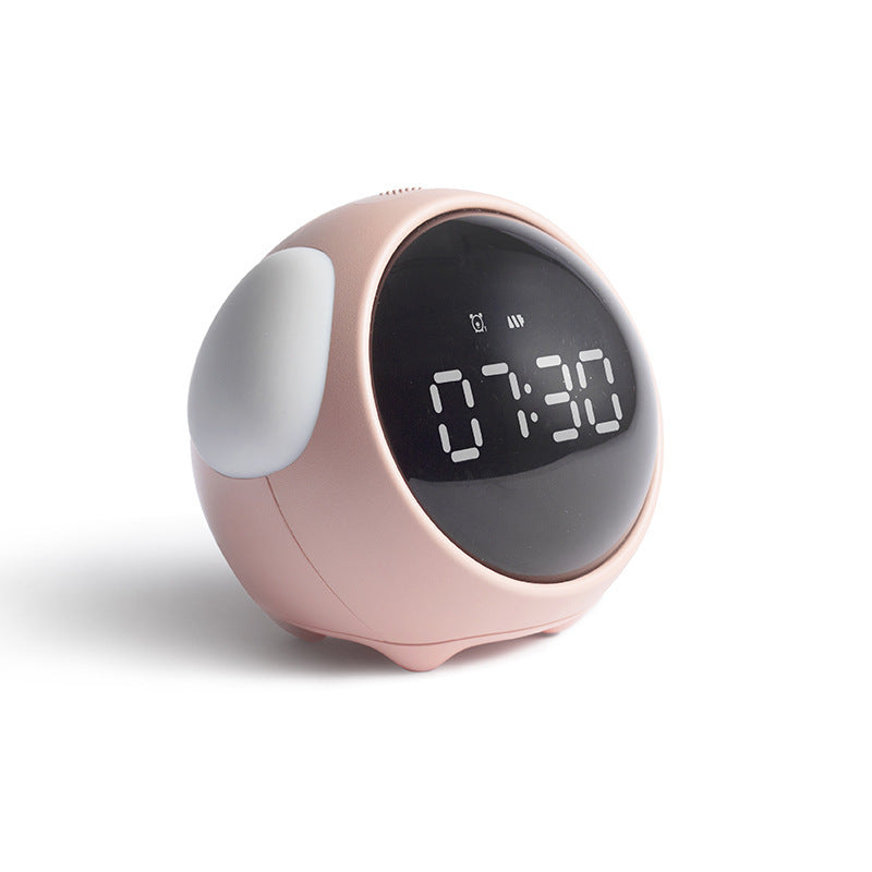 Expression alarm clock electronic clock LED Night Light