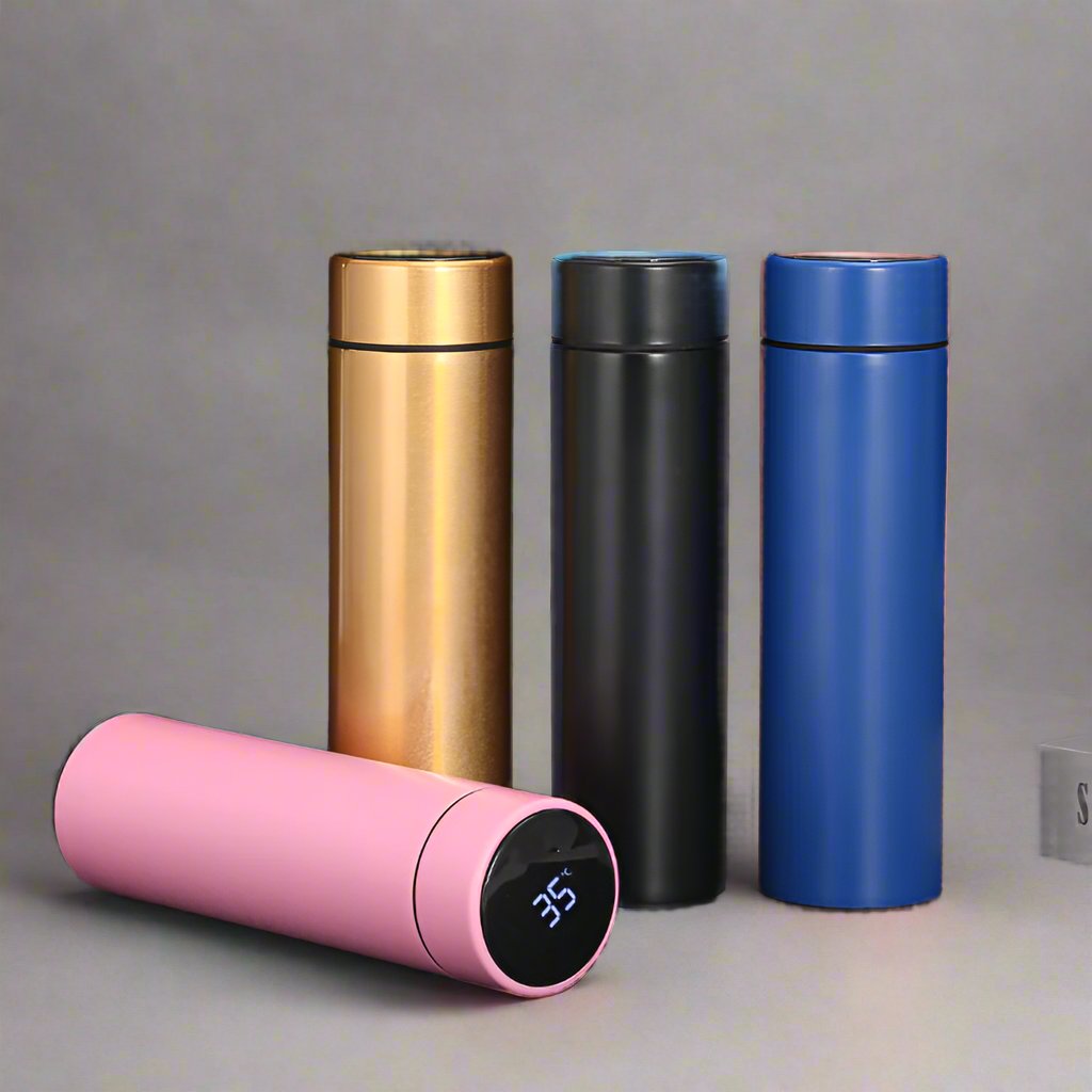 500ML Smart Water Bottle Stainless Steel Vacuum Flasks Intelligent Temperature Display Coffee Mug Cup