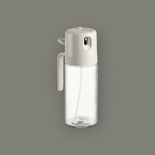 2 In 1 Oil Sprayer Bottle BBQ Cooking Oil Dispenser Olive Oil Pourers Sprayer Kitchen Baking Oil Mister Vinegar Bottle